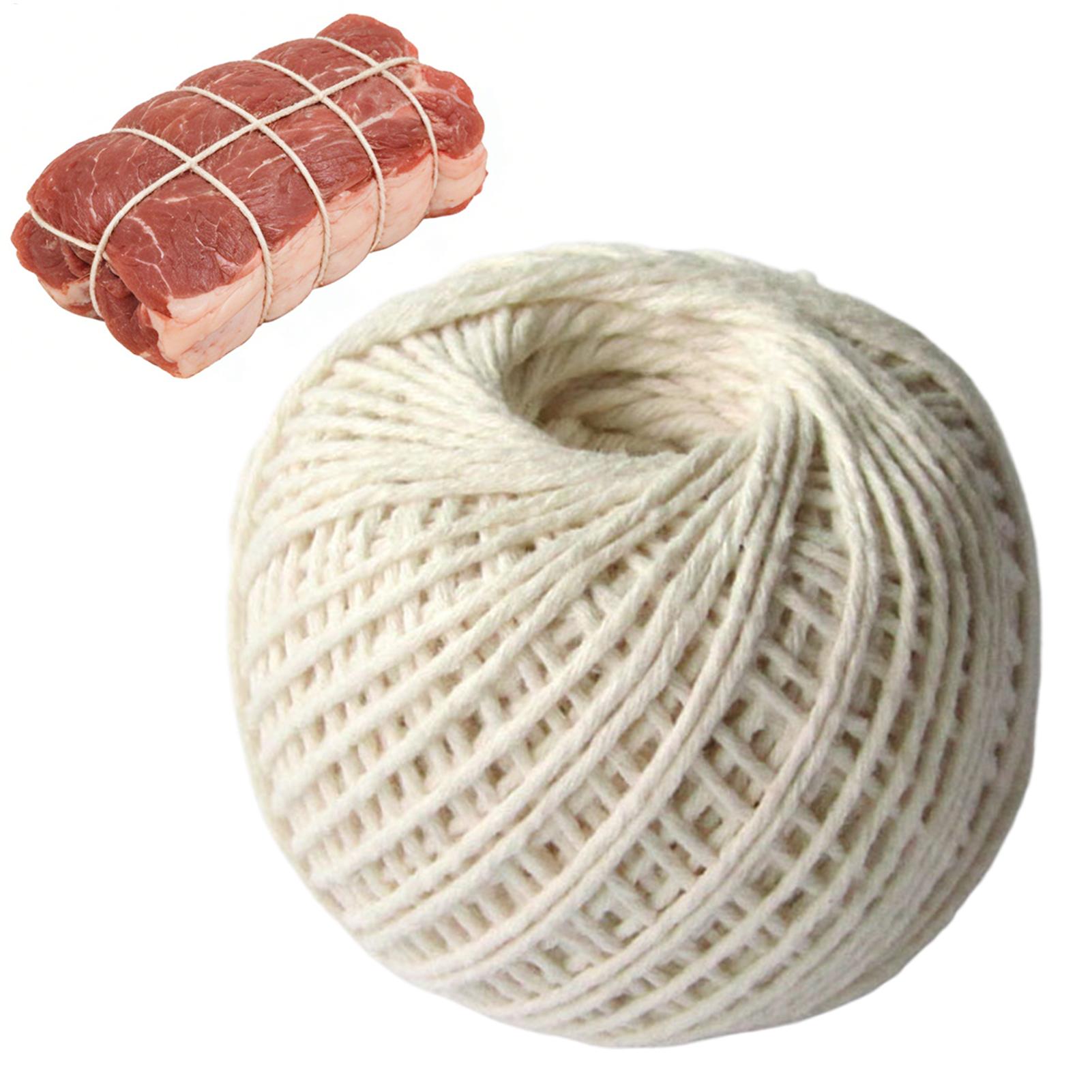 Kitchen Baking Twine - เชือกทำอาหารจากฝ้ายปลอดภัยต่ออาหาร ยาว 85 เมตร, เชือกนุ่มขนาด 2