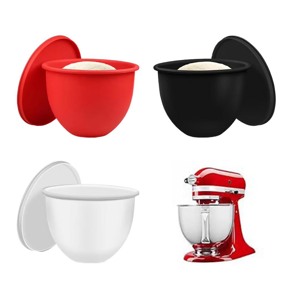 Kitchen Aid Baking Mixer - แผ่นรองซิลิโคนอเนกประสงค์สำหรับเครื่องผสมอาหารคิทเชนเอด ชามผสมกันลื่น | อุปกรณ์เสริมในครัวทนความร้อนเกรดอาหาร