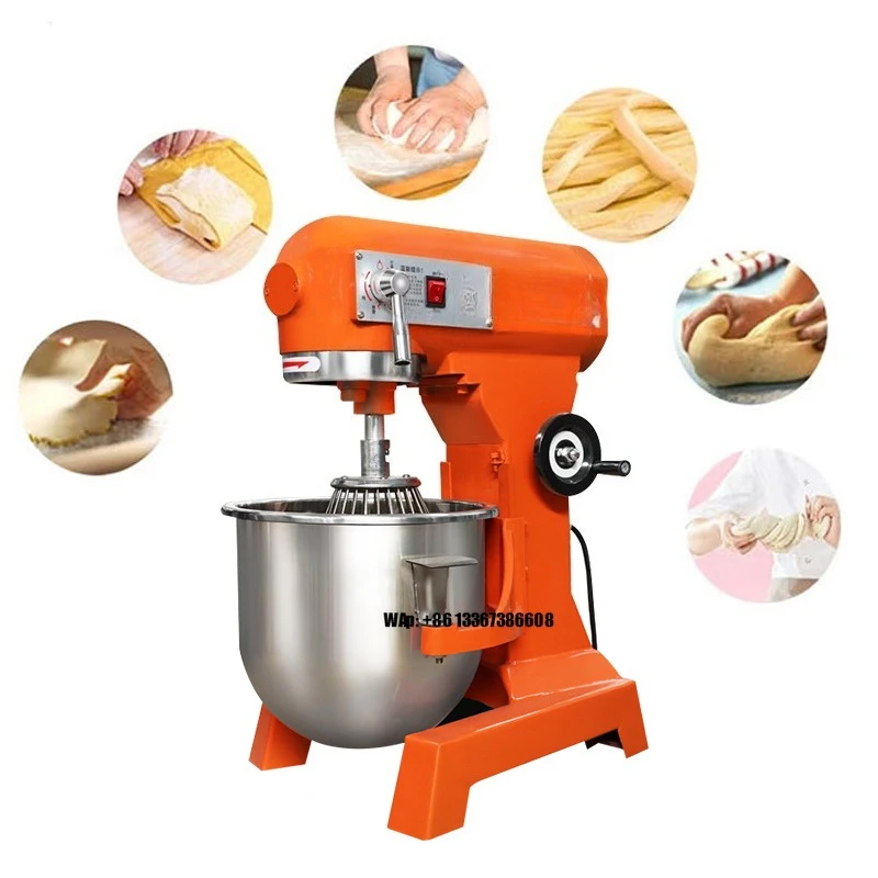 Kitchen And Baking - เครื่องผสมแป้งขนมปังนมเค้กขนาด 30 ลิตร เครื่องผสมอาหารไฟฟ้าในครัว หุ่นยนต์ทำขนม เครื่องตีแป้ง