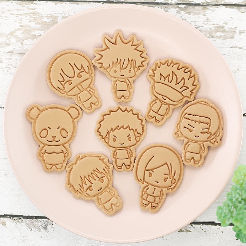 ชุดตัวตัดคุกกี้ลายอนิเมะจูจุตส - Baking Kitchen Kids บทวิจารณ์และราคา