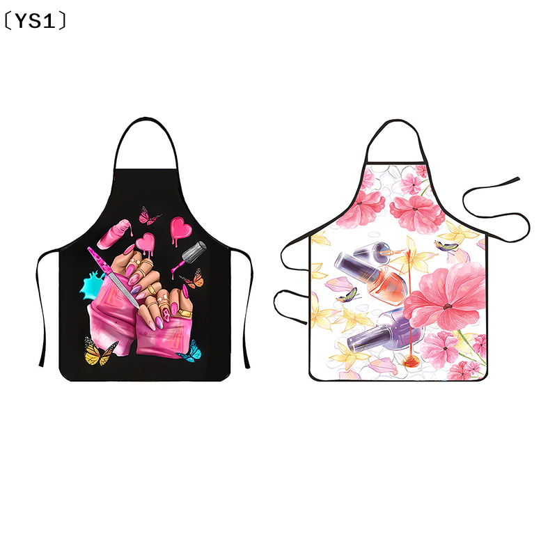 〔YS1〕ผ้ากันเปื้อนสำหรับทำเล็บ  - Kitchen And Baking บทวิจารณ์และราคา