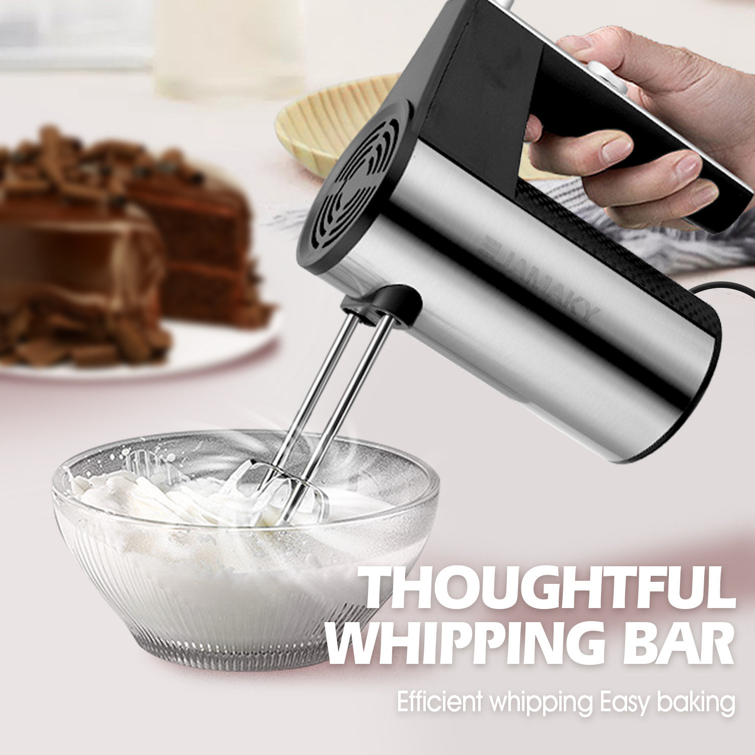 เครื่องผสมอาหารไฟฟ้าแบบพกพาอเน - Kitchen And Baking บทวิจารณ์และราคา