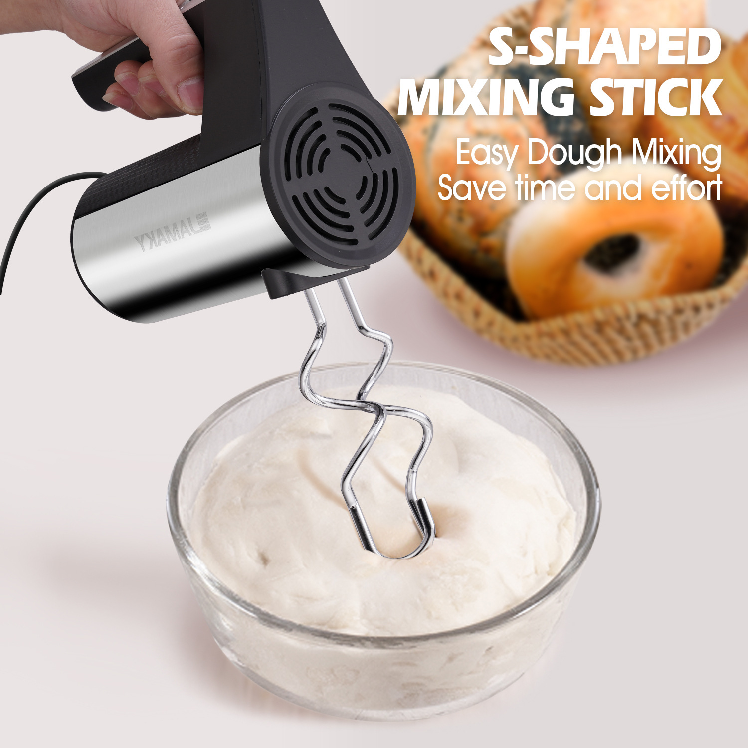 เครื่องผสมอาหารไฟฟ้าแบบพกพาอเน - Kitchen And Baking บทวิจารณ์และราคา