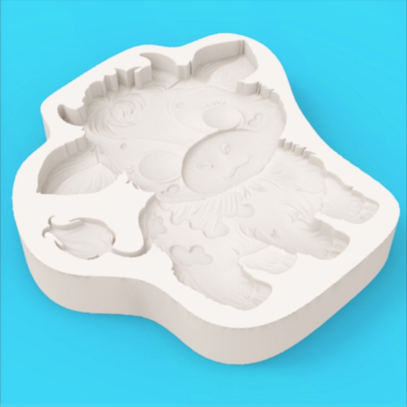 แม่พิมพ์ซิลิโคนรูปวัวน่ารัก กา - Silicone Cake Mold บทวิจารณ์และราคา