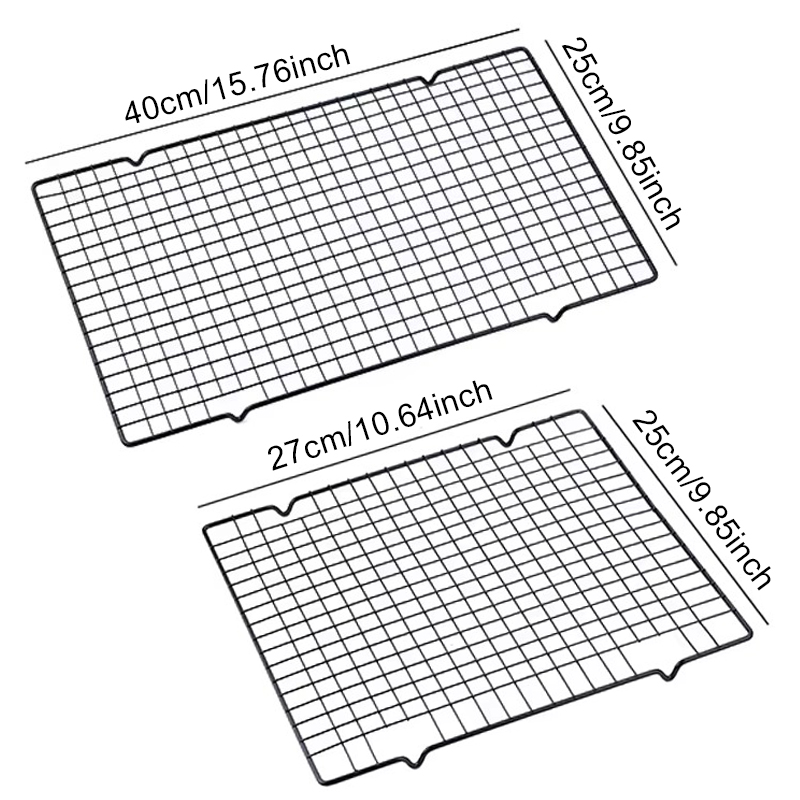 1/2 ชิ้น ตะแกรงวางเค้ก ขนาดเล็ - Kitchen Baking Rack บทวิจารณ์และราคา