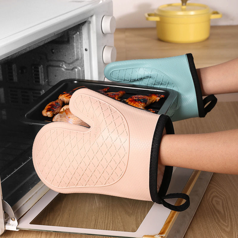 ถุงมือฉนวนกันความร้อน 2 ชิ้น,  - Kitchen Baking Gloves บทวิจารณ์และราคา