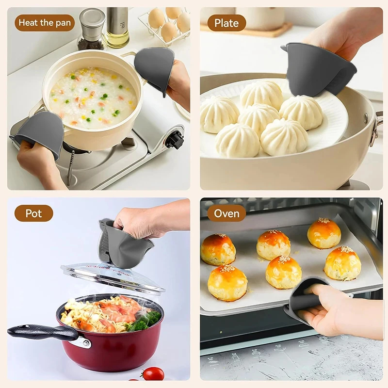 ถุงมือกันความร้อนซิลิโคนขนาดเล - Kitchen Baking Rack บทวิจารณ์และราคา