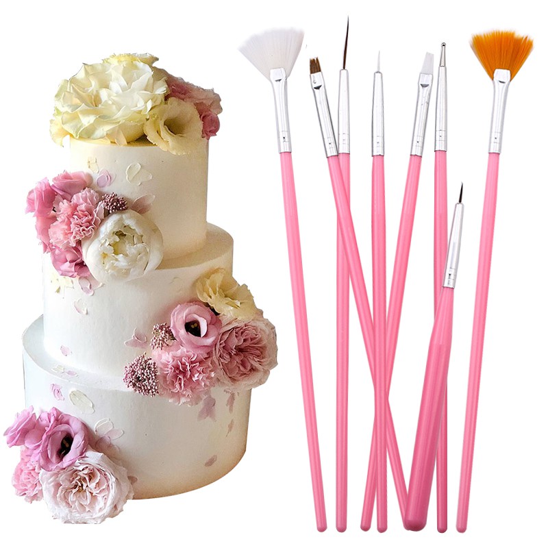 ชุดแปรงแต่งหน้าเค้ก 15 ชิ้น/ชุ - Kitchen Tools For Baking บทวิจารณ์และราคา