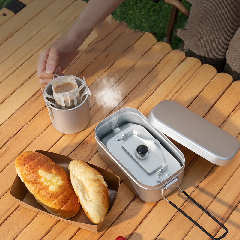 กาน้ำชาแบบพกพาสำหรับปิกนิกการต - Kitchen Baking Kit บทวิจารณ์และราคา