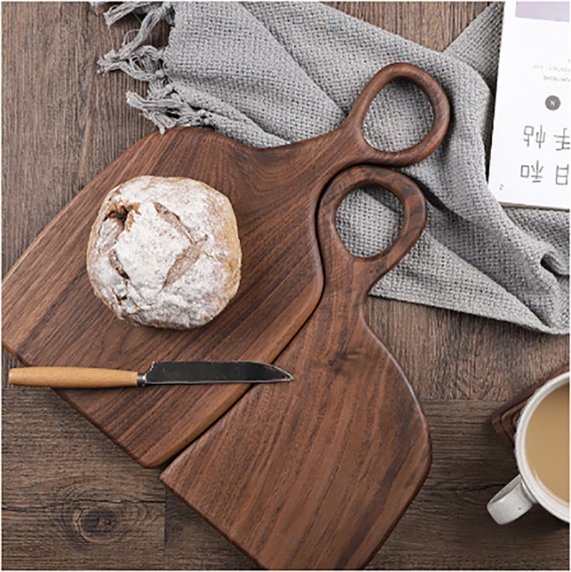 เขียงไม้แบล็ควอลนัทแท้ ถาดไม้  - Kitchen And Baking บทวิจารณ์และราคา
