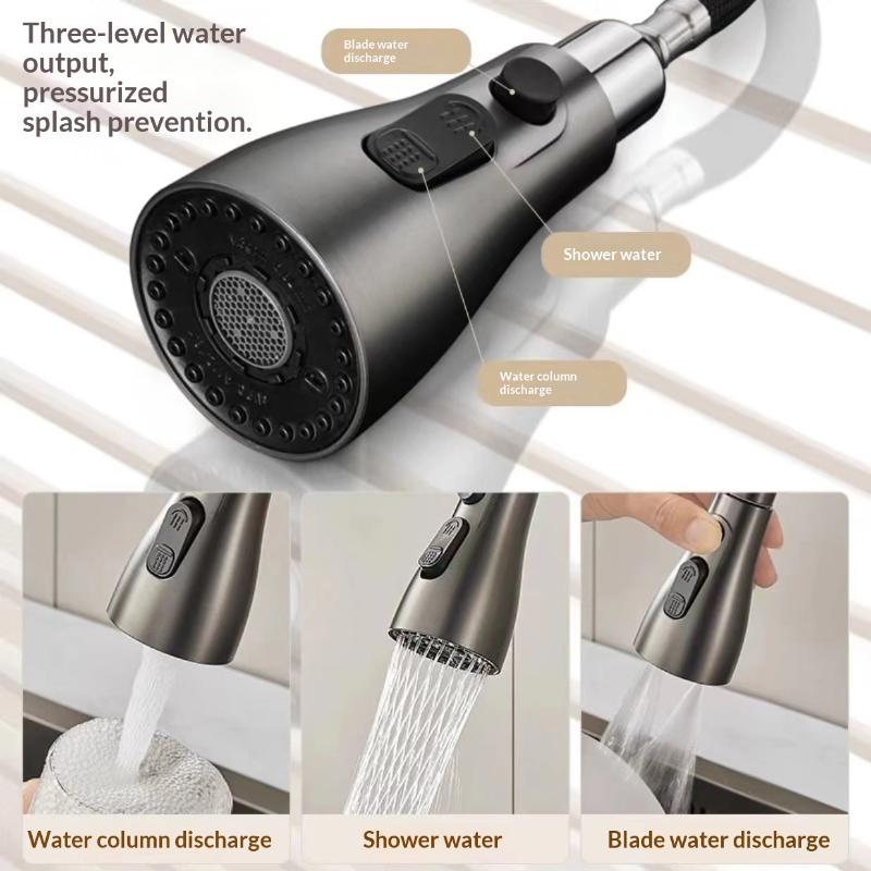 หัวฉีดก๊อกน้ำแบบดึงออกได้ 3 โห - Kitchen Baking Kit บทวิจารณ์และราคา