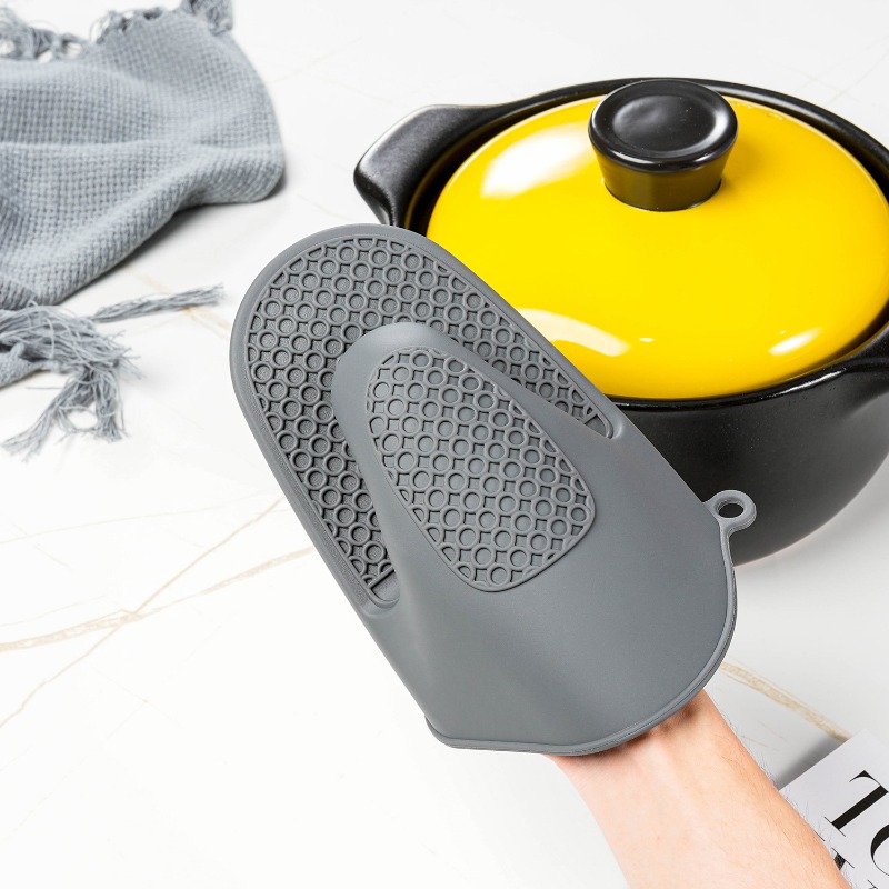 ที่หนีบมือซิลิโคนแบบหนา, ถุงมื - Kitchen Baking Gloves บทวิจารณ์และราคา