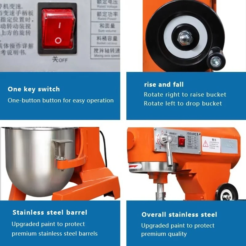 เครื่องผสมแป้งขนมปังนมเค้กขนาด - Kitchen And Baking บทวิจารณ์และราคา