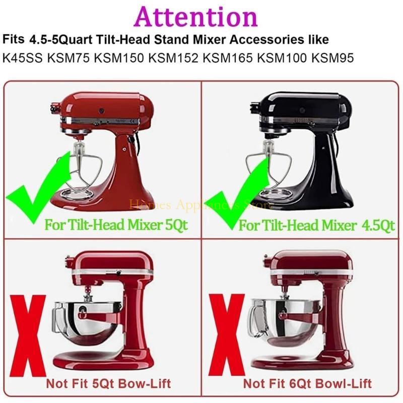 D0AB Flat Beater สำหรับ 4.5-5Q - Kitchen Aid Baking Mixer บทวิจารณ์และราคา