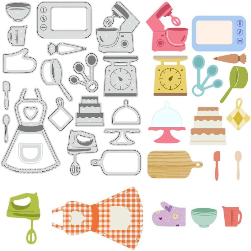 1ชิ้นเครื่องมืออบตัดตายเครื่อง - Kitchen Baking Gloves บทวิจารณ์และราคา