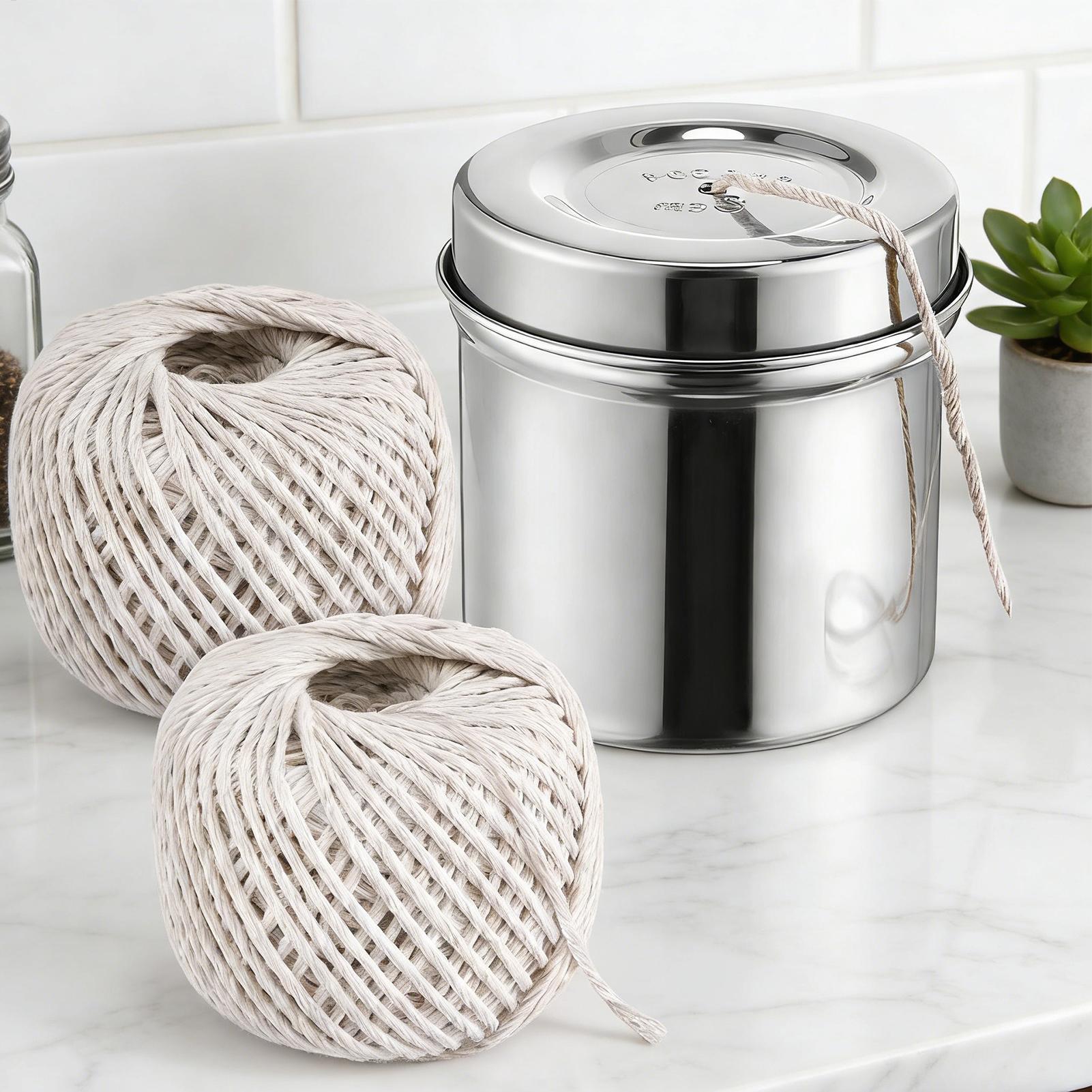 เชือกฝ้ายสำหรับครัว 2 ม้วน พร้ - Kitchen Baking Twine บทวิจารณ์และราคา