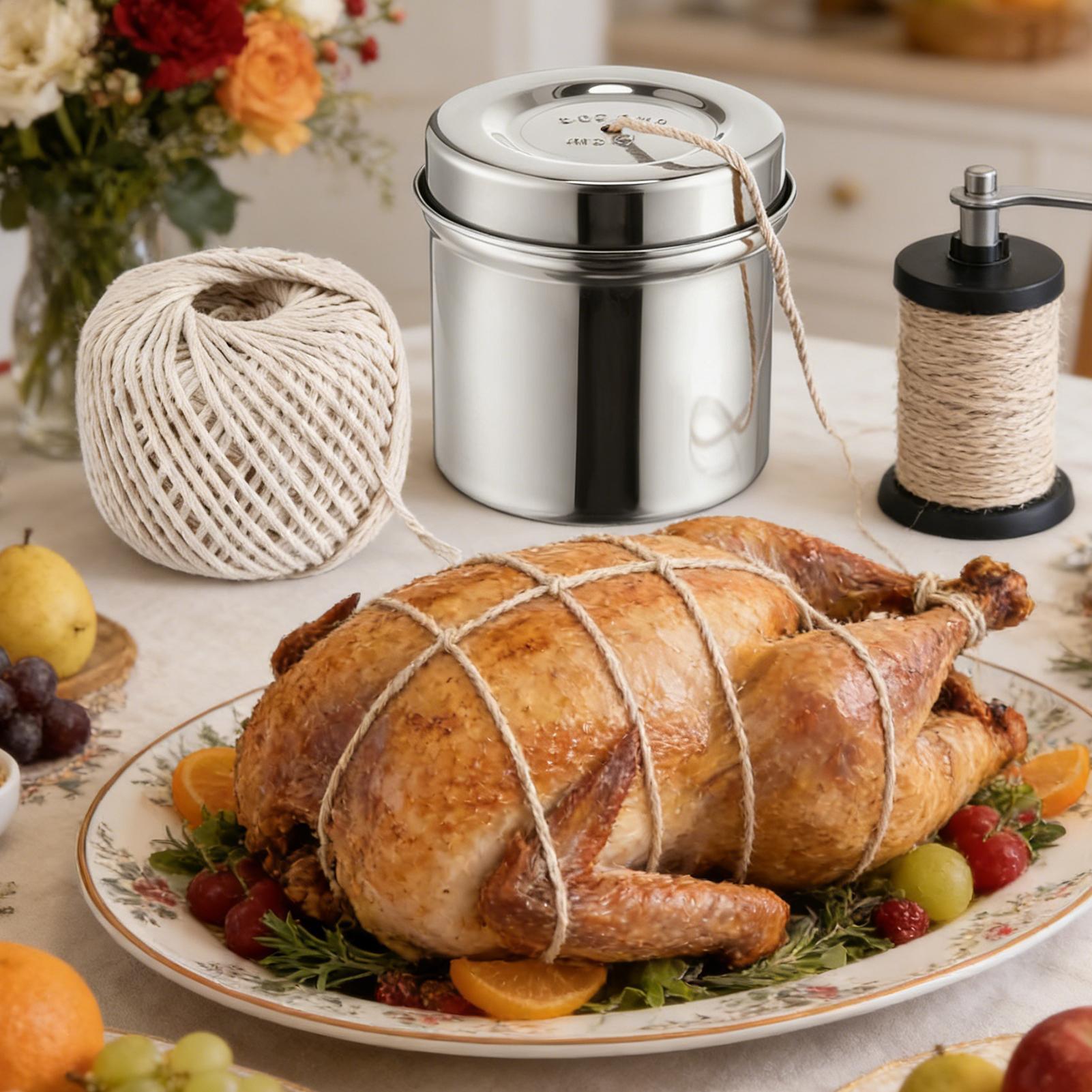 เชือกฝ้ายสำหรับครัว 2 ม้วน พร้ - Kitchen Baking Twine บทวิจารณ์และราคา