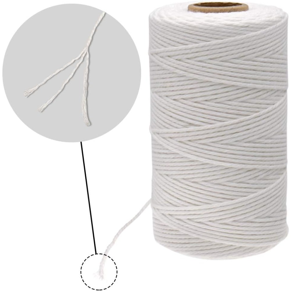 เชือกฝ้ายปลอดภัยสำหรับอาหาร คว - Kitchen Baking Twine บทวิจารณ์และราคา