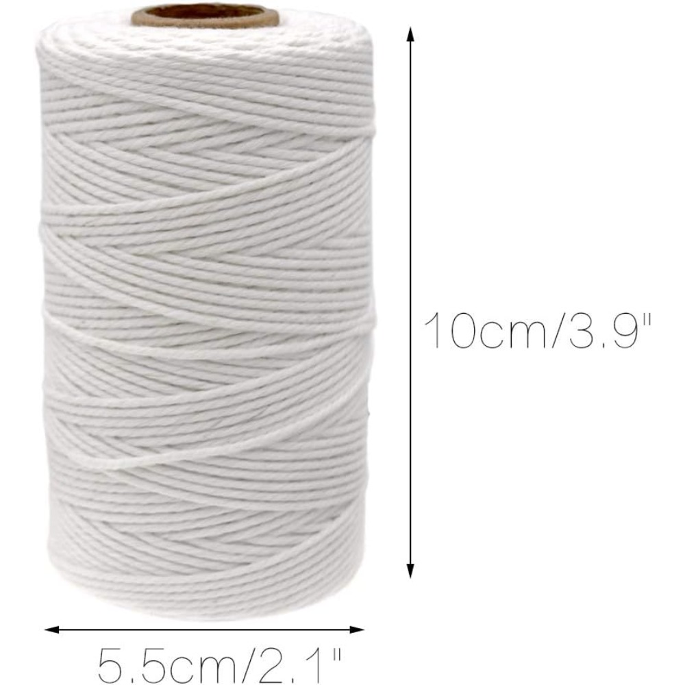 เชือกฝ้ายปลอดภัยสำหรับอาหาร คว - Kitchen Baking Twine บทวิจารณ์และราคา