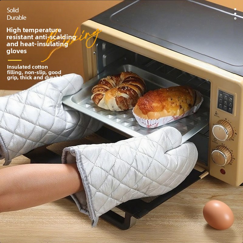 ถุงมือฉนวนกันความร้อนในครัว ทน - Kitchen Baking Gloves บทวิจารณ์และราคา