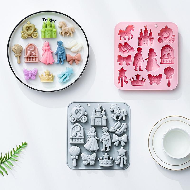 แม่พิมพ์ซิลิโคนรูปเจ้าชายเจ้าห - Silicone Cake Mold บทวิจารณ์และราคา