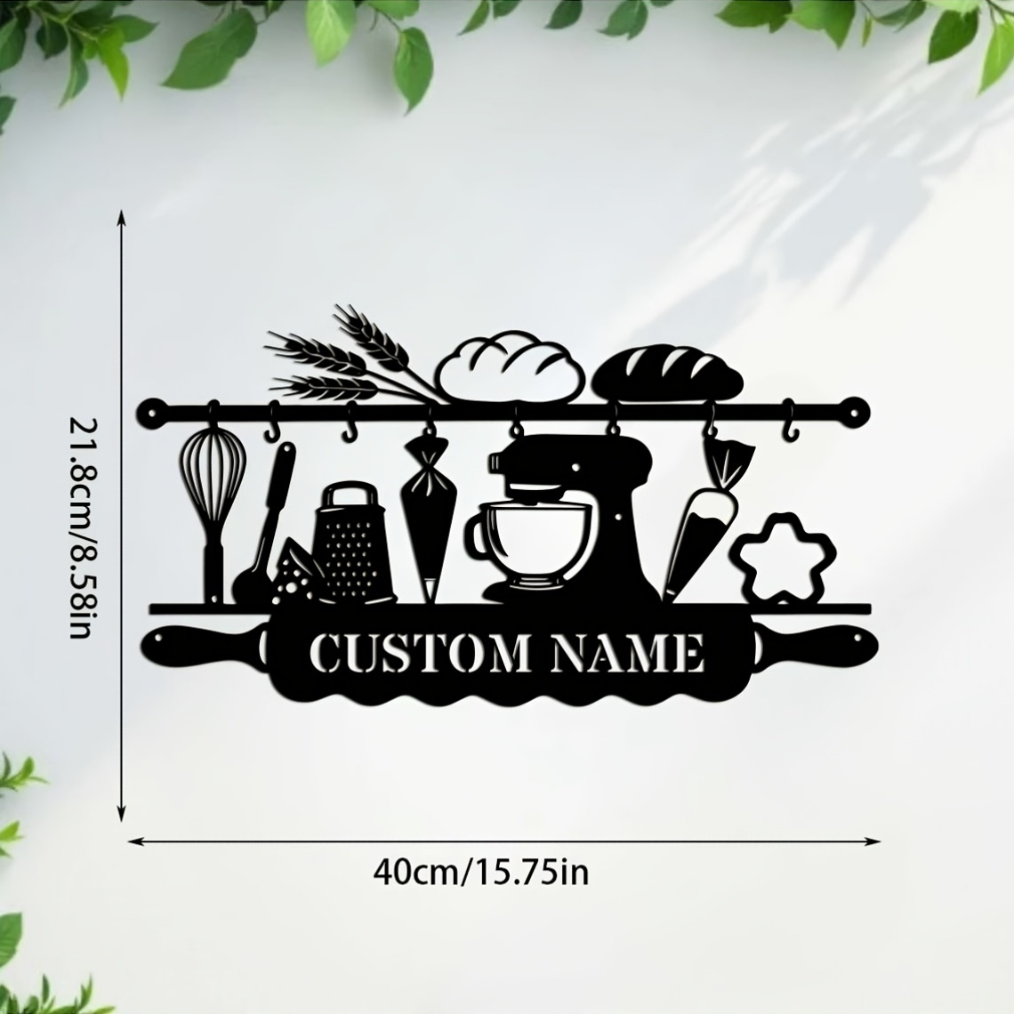 งานศิลปะติดผนังเหล็กสำหรับห้อง - Kitchen And Baking บทวิจารณ์และราคา