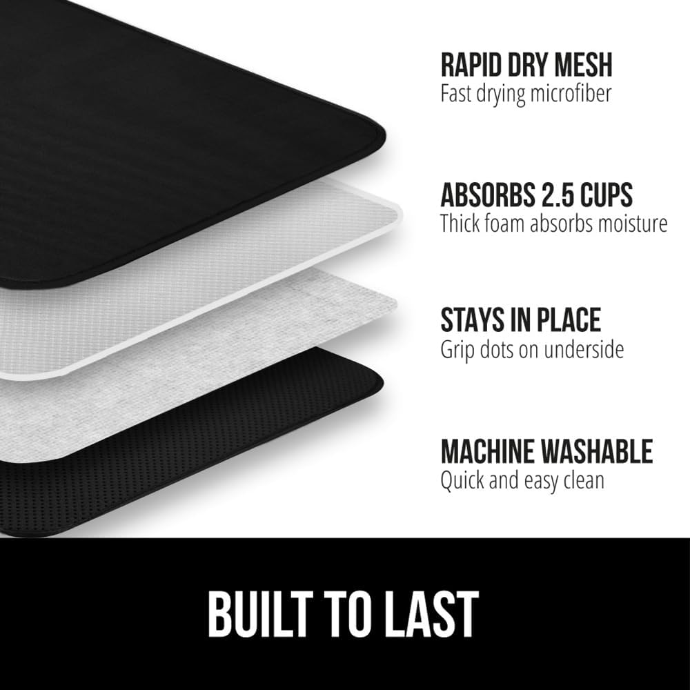 แผ่นรองซับน้ำไมโครไฟเบอร์แบบหน - Kitchen Baking Rack บทวิจารณ์และราคา