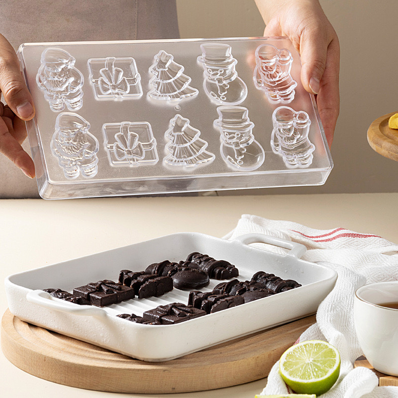 แม่พิมพ์ช็อกโกแลตพลาสติก PS โป - Kitchen Baking Molds บทวิจารณ์และราคา