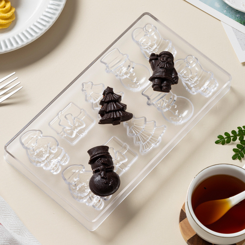 แม่พิมพ์ช็อกโกแลตพลาสติก PS โป - Kitchen Baking Molds บทวิจารณ์และราคา