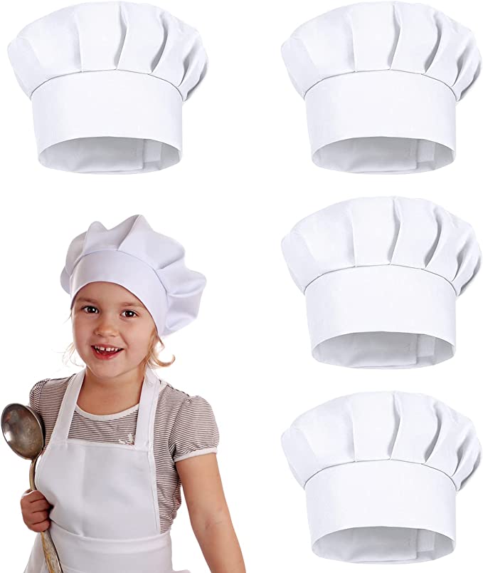 หมวกปาร์ตี้สีขาว 4 ชิ้น หมวกเช - Baking Kitchen Kids บทวิจารณ์และราคา