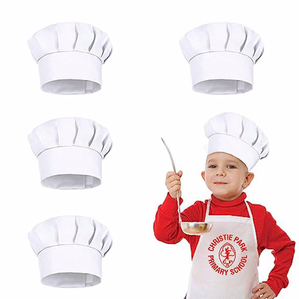 หมวกปาร์ตี้สีขาว 4 ชิ้น หมวกเช - Baking Kitchen Kids บทวิจารณ์และราคา