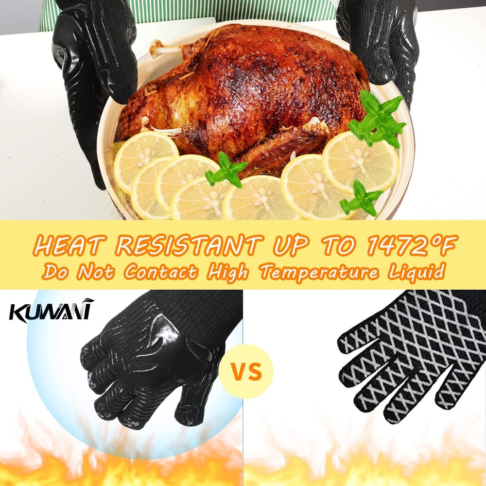 ถุงมือบาร์บีคิว, 1472 ° ถุงมือ - Kitchen Baking Gloves บทวิจารณ์และราคา